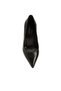 Siyah Deri Stiletto - 4