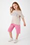 Base. Polo Assn 1408 Spot Processing Capri Suit for Girls - 2