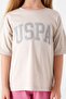 Base. Polo Assn 1408 Spot Processing Capri Suit for Girls - 4