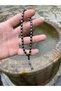 Certified Hematite Natural Stone Barley Cut Rosary 33 Lux Aaa Quality - 6
