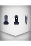 38 Cm Meat Series Black Latched Trouser Skirt Shorts Clothing Hanger 20 Pieces - 3