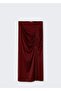 Draped Pencil Skirt - 3