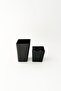 Plastic Cornered Conical Furniture & Sofa Leg Matte Black 10cm(4 Pieces) - 3