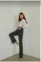 Santa 90's Colorfast Smoked Palazzo Wideleg Jean Women's Power Lycra Women's High Waist Collector - 5