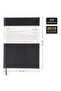 Piano Notepad (FA LEFT FA KEYED) 100% Handmade, Hand Stitched (THREAD SEWING) Thermo Leather (A/5) - 5