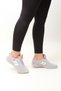 24853 Women's Gray Orthopedic Anatomical Sole Walking & Running Shoes - 4