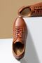 Plain Genuine Leather Men's Daily Shoes, Casual Shoes, 100% Leather Shoes - 5