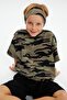 Boy's Short Sleeve Patterned Crew Neck Anti-Sweat, Soft Comfortable 100% Cotton Combed T-shirt - 8