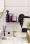 Bathroom Accessories Bathroom Organizer Adhesive Hair Dryer Blow Dryer Organizer Shelf