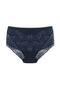 2-Piece Large Size Cotton Bato Women's Panties with Lace Front and Back - 3