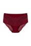 2-Piece Large Size Cotton Bato Women's Panties with Lace Front and Back - 3
