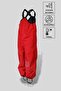 Strappy Red Thermal Jumpsuit