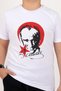 Ataturk Printed and Turkish Flag Cotton Children's T-Shirt for Girls and Boys (UNİSEX) Age 5-13 - 2