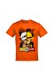 One Piece Pirate Alliance Heart Pirates Strawhat Pirates Front Back Printed Unisex Orange T-shirt - 2