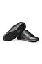 Lion Genuine Leather Plush Fur Men's Casual Shoes Brown - 2
