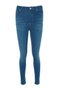 Black Bodycon Stretchy Super High Waist Skinny Jeans Twoss23Je00080 - 6