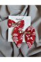 New Year's Collection Red Bow Mother Girl Buckle 01 - 2