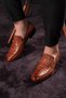 Swank Genuine Leather Men's Classic Shoes, Loafer Classic Shoes, Moccasin Shoes - 6