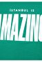 Istanbul Amazing Printed Green T-Shirt Regular Fit / Normal Cut 1601173-34120 - 6