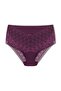 2-Piece Large Size Cotton Bato Women's Panties with Lace Front and Back - 3