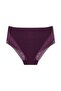 2-Piece Large Size Cotton Bato Women's Panties with Lace Front and Back - 5