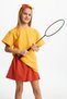 Girls' Elastic Waist Pocket Soft Comfortable Lightweight 100% Cotton Combed Cotton Shorts - 7