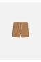 Baby Boy Beige Linen Shorts Relaxed Fit - 3