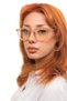 Blue Light Protection Glasses Optical Compatible Unisex Anti Light Blue Block Oval Vintage New Season - 2