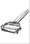 Large Stainless Steel Julienne Peeler and Chopper - 2