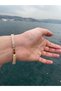 Gold Color Baguette Stone Waterway Bracelet - Zircon Stone Bracelet - Mother's Day Gift - 4