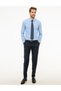 Dacron Woven Slim Fit Dark Blue Shirt - 3