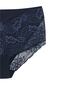 2-Piece Large Size Cotton Bato Women's Panties with Lace Front and Back - 7