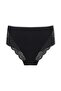 2-Piece Large Size Cotton Bato Women's Panties with Lace Front and Back - 4