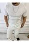 T-Shirt Knitted Knitwear T-Shirt Breathable Anti-Sweat Slim Fit Slim Fit T-shirt - 3