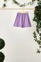 Girls' Elastic Waist Pocket Soft Comfortable Lightweight 100% Cotton Combed Cotton Shorts - 2