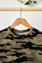 Boy's Short Sleeve Patterned Crew Neck Anti-Sweat, Soft Comfortable 100% Cotton Combed T-shirt - 3