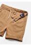 Baby Boy Beige Linen Shorts Relaxed Fit - 2