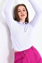 Women's Zippered Polo Neck Knitwear - 7