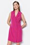 Fuchsia Button Detailed Sleeveless Woven Mini Jacket Dress TWOSS19AP0280 - 2
