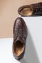 Ostrich Plane Genuine Leather Men's Daily Shoes, Casual Shoes, 100% Leather Shoes - 5
