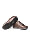 Lion Point Genuine Leather Plush Shearling Men's Casual Shoes Brown - 2