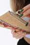 Cloth Bag Jute Clutch Cloth Bag Wallet - 8