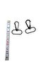 10 Pcs Black Metal Bag Handle Clip - 2