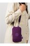 Women's Waterproof Crinkle Mini Bag Phone Wallet And Passport Cross Shoulder Bag With Neck Strap