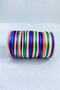 1 mm Flush Satin Thread Ribbon Thread Necklace Bracelet Thread Rainbow Shades Colorful 10 Meters – Knitting Thread – - 5