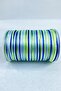 1 mm Flush Satin Thread Ribbon Thread Necklace Bracelet Thread Green Blue Shades Colorful 10 Meters – Knitting Thread – - 8