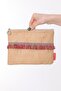 Cloth Bag Jute Clutch Cloth Bag Wallet - 2