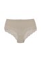 2-Piece Cotton High Waist Lace Detailed Plus Size Women's Panties - 2