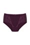 5-Pack High-Waisted Plus Size Lace Detail Cotton Women's Panties - 6