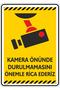 15X20Cm/Phosphor Composite/Please Do Not Stand in Front of the Camera/V1-2